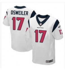Nike Texans #17 Brock Osweiler White Mens Stitched NFL Elite Jersey Nike Texans #17 Brock Osweiler White Mens Stitched NFL Elite Jersey