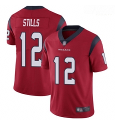 Texans 12 Kenny Stills Red Alternate Men Stitched Football Vapor Untouchable Limited Jersey Texans 12 Kenny Stills Red Alternate Men Stitched Football Vapor Untouchable Limited Jersey