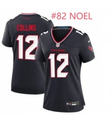 Women Houston Texans 82 Noel Navy 2024 Alternate F U S E Vapor Stitched Jersey Women Houston Texans 82 Noel Navy 2024 Alternate F U S E Vapor Stitched Jersey