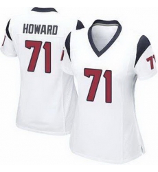 Women Houston Texans Tytus Howard #71 White Vapor Limited Stitched NFL Jersey Women Houston Texans Tytus Howard #71 White Vapor Limited Stitched NFL Jersey