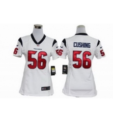 Women Nike Houston Texans #56 Brian Cushing White Jerseys Women Nike Houston Texans #56 Brian Cushing White Jerseys