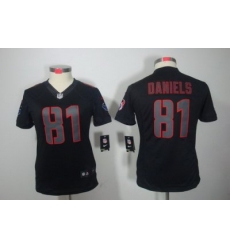 Women Nike Houston Texans #81 Owen Daniels Black Jerseys(Impact Limited) Women Nike Houston Texans #81 Owen Daniels Black Jerseys(Impact Limited)