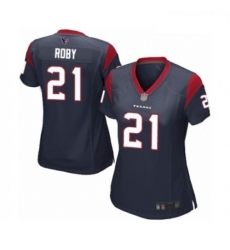 Womens Houston Texans 21 Bradley Roby Game Navy Blue Team Color Football Jersey Womens Houston Texans 21 Bradley Roby Game Navy Blue Team Color Football Jersey