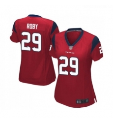 Womens Houston Texans 29 Bradley Roby Game Red Alternate Football Jersey Womens Houston Texans 29 Bradley Roby Game Red Alternate Football Jersey