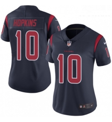 Womens Nike Houston Texans 10 DeAndre Hopkins Elite Navy Blue Rush Vapor Untouchable NFL Jersey Womens Nike Houston Texans 10 DeAndre Hopkins Elite Navy Blue Rush Vapor Untouchable NFL Jersey
