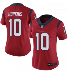 Womens Nike Houston Texans 10 DeAndre Hopkins Limited Red Alternate Vapor Untouchable NFL Jersey Womens Nike Houston Texans 10 DeAndre Hopkins Limited Red Alternate Vapor Untouchable NFL Jersey