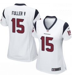 Womens Nike Houston Texans 15 Will Fuller V Game White NFL Jersey Womens Nike Houston Texans 15 Will Fuller V Game White NFL Jersey