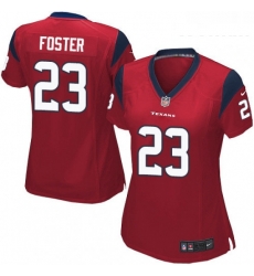 Womens Nike Houston Texans 23 Arian Foster Game Red Alternate NFL Jersey Womens Nike Houston Texans 23 Arian Foster Game Red Alternate NFL Jersey
