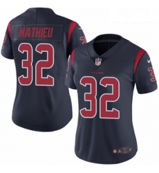 Womens Nike Houston Texans 32 Tyrann Mathieu Limited Navy Blue Rush Vapor Untouchable NFL Jersey Womens Nike Houston Texans 32 Tyrann Mathieu Limited Navy Blue Rush Vapor Untouchable NFL Jersey