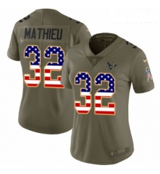Womens Nike Houston Texans 32 Tyrann Mathieu Limited OliveUSA Flag 2017 Salute to Service NFL Jersey Womens Nike Houston Texans 32 Tyrann Mathieu Limited OliveUSA Flag 2017 Salute to Service NFL Jersey