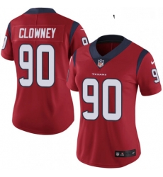 Womens Nike Houston Texans 90 Jadeveon Clowney Limited Red Alternate Vapor Untouchable NFL Jersey Womens Nike Houston Texans 90 Jadeveon Clowney Limited Red Alternate Vapor Untouchable NFL Jersey