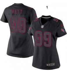 Womens Nike Houston Texans 99 JJ Watt Limited Black Impact NFL Jersey Womens Nike Houston Texans 99 JJ Watt Limited Black Impact NFL Jersey