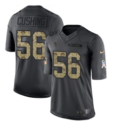Nike Texans #56 Brian Cushing Black Youth Stitched NFL Limited 2016 Salute to Service Jersey Nike Texans #56 Brian Cushing Black Youth Stitched NFL Limited 2016 Salute to Service Jersey