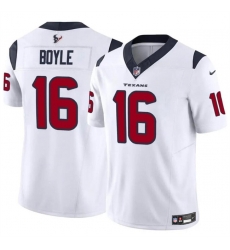 Youth Houston Texans 16 Tim Boyle White 2024 F U S E Vapor Untouchable Limited Stitched Football Jersey Youth Houston Texans 16 Tim Boyle White 2024 F U S E Vapor Untouchable Limited Stitched Football Jersey