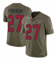 Youth Nike Houston Texans 27 DOnta Foreman Limited Olive 2017 Salute to Service NFL Jersey Youth Nike Houston Texans 27 DOnta Foreman Limited Olive 2017 Salute to Service NFL Jersey