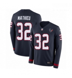 Youth Nike Houston Texans 32 Tyrann Mathieu Limited Navy Blue Therma Long Sleeve NFL Jersey Youth Nike Houston Texans 32 Tyrann Mathieu Limited Navy Blue Therma Long Sleeve NFL Jersey