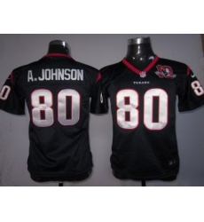 Youth Nike Houston Texans #80 Andre Johnson Blue Nike NFL Jerseys W 10th Patch Youth Nike Houston Texans #80 Andre Johnson Blue Nike NFL Jerseys W 10th Patch