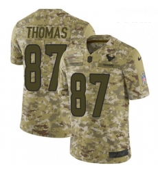 Youth Nike Houston Texans 87 Demaryius Thomas Limited Camo 2018 Salute to Service NFL Jersey Youth Nike Houston Texans 87 Demaryius Thomas Limited Camo 2018 Salute to Service NFL Jersey