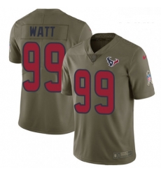 Youth Nike Houston Texans 99 JJ Watt Limited Olive 2017 Salute to Service NFL Jersey Youth Nike Houston Texans 99 JJ Watt Limited Olive 2017 Salute to Service NFL Jersey