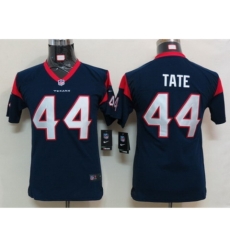 Youth Nike NFL Houston Texans #44 Tate Blue Jerseys Youth Nike NFL Houston Texans #44 Tate Blue Jerseys