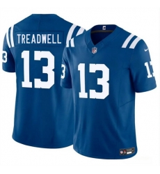 Men Indianapolis Colts 13 Laquon Treadwell Blue 2025 F U S E Vapor Limited Stitched Football Jersey Men Indianapolis Colts 13 Laquon Treadwell Blue 2025 F U S E Vapor Limited Stitched Football Jersey