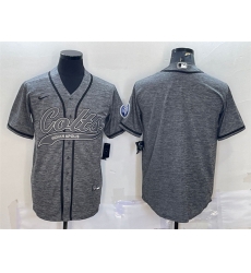 Men Indianapolis Colts Blank Grey With Patch Cool Base Stitched Baseball Jersey Men Indianapolis Colts Blank Grey With Patch Cool Base Stitched Baseball Jersey