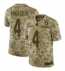 Men Nike Indianapolis Colts 4 Adam Vinatieri Limited Camo 2018 Salute to Service NFL Jersey Men Nike Indianapolis Colts 4 Adam Vinatieri Limited Camo 2018 Salute to Service NFL Jersey