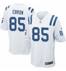 Men Nike Indianapolis Colts 85 Eric Ebron Game White NFL Jersey Men Nike Indianapolis Colts 85 Eric Ebron Game White NFL Jersey
