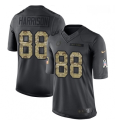 Men Nike Indianapolis Colts 88 Marvin Harrison Limited Black 2016 Salute to Service NFL Jersey Men Nike Indianapolis Colts 88 Marvin Harrison Limited Black 2016 Salute to Service NFL Jersey
