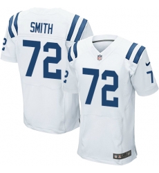 Nike Colts #72 Braden Smith White Mens Stitched NFL Elite Jersey Nike Colts #72 Braden Smith White Mens Stitched NFL Elite Jersey