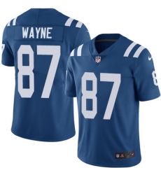 Nike Colts #87 Reggie Wayne Royal Blue Team Color Mens Stitched NFL Vapor Untouchable Limited Jersey Nike Colts #87 Reggie Wayne Royal Blue Team Color Mens Stitched NFL Vapor Untouchable Limited Jersey