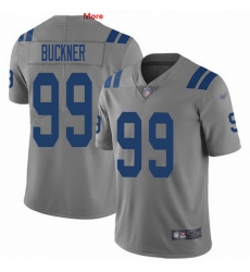 Nike Colts 99 DeForest Buckner Gray Men Stitched NFL Limited Inverted Legend Jersey Nike Colts 99 DeForest Buckner Gray Men Stitched NFL Limited Inverted Legend Jersey