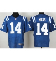 Nike Indianapolis Colts 14 Hakeem Nicks Blue Elite NFL Jersey Nike Indianapolis Colts 14 Hakeem Nicks Blue Elite NFL Jersey