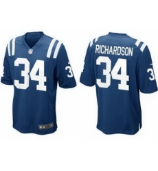 Nike Indianapolis Colts 34 Trent Richardson Blue Elite NFL Jersey Nike Indianapolis Colts 34 Trent Richardson Blue Elite NFL Jersey