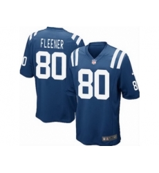 Nike Indianapolis Colts 80 Coby Fleener Blue Game NFL Jersey Nike Indianapolis Colts 80 Coby Fleener Blue Game NFL Jersey