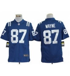 Nike Indianapolis Colts 87 Reggie Wayne Blue Game NFL Jersey Nike Indianapolis Colts 87 Reggie Wayne Blue Game NFL Jersey