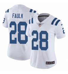 Nike Colts #28 Marshall Faulk White Womens Stitched NFL Vapor Untouchable Limited Jersey Nike Colts #28 Marshall Faulk White Womens Stitched NFL Vapor Untouchable Limited Jersey