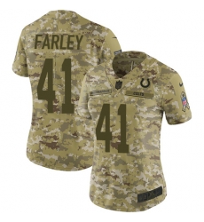 Nike Colts #41 Matthias Farley Camo Women Stitched NFL Limited 2018 Salute to Service Jersey Nike Colts #41 Matthias Farley Camo Women Stitched NFL Limited 2018 Salute to Service Jersey