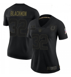 Women Indianapolis Colts Julian Blackmon 2020 Salute To Service Jersey Black Limited Women Indianapolis Colts Julian Blackmon 2020 Salute To Service Jersey Black Limited