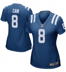 Women Nike Deon Cain Indianapolis Colts Game Royal Blue Team Color Jersey Women Nike Deon Cain Indianapolis Colts Game Royal Blue Team Color Jersey