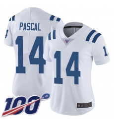 Women Zach Pascal Limited Road Jersey 14 Football Indianapolis Colts White 100t Women Zach Pascal Limited Road Jersey 14 Football Indianapolis Colts White 100t