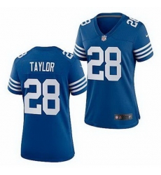 Women jonathan taylor indianapolis colts #28 royal Vapor Limted jersey Women jonathan taylor indianapolis colts #28 royal Vapor Limted jersey