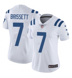 Womens Nike Colts #7 Jacoby Brissett White Stitched NFL Vapor Untouchable Limited Jersey Womens Nike Colts #7 Jacoby Brissett White Stitched NFL Vapor Untouchable Limited Jersey
