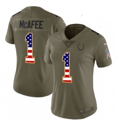 Womens Nike Indianapolis Colts 1 Pat McAfee Limited OliveUSA Flag 2017 Salute to Service NFL Jersey Womens Nike Indianapolis Colts 1 Pat McAfee Limited OliveUSA Flag 2017 Salute to Service NFL Jersey