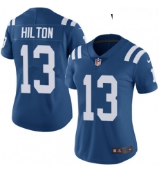 Womens Nike Indianapolis Colts 13 TY Hilton Royal Blue Team Color Vapor Untouchable Limited Player NFL Jersey Womens Nike Indianapolis Colts 13 TY Hilton Royal Blue Team Color Vapor Untouchable Limited Player NFL Jersey