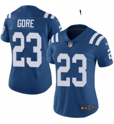 Womens Nike Indianapolis Colts 23 Frank Gore Royal Blue Team Color Vapor Untouchable Limited Player NFL Jersey Womens Nike Indianapolis Colts 23 Frank Gore Royal Blue Team Color Vapor Untouchable Limited Player NFL Jersey