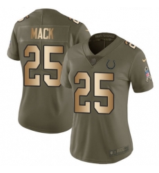 Womens Nike Indianapolis Colts 25 Marlon Mack Limited OliveGold 2017 Salute to Service NFL Jersey Womens Nike Indianapolis Colts 25 Marlon Mack Limited OliveGold 2017 Salute to Service NFL Jersey