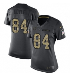 Womens Nike Indianapolis Colts 84 Jack Doyle Limited Black 2016 Salute to Service NFL Jersey Womens Nike Indianapolis Colts 84 Jack Doyle Limited Black 2016 Salute to Service NFL Jersey