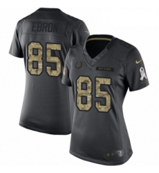 Womens Nike Indianapolis Colts 85 Eric Ebron Limited Black 2016 Salute to Service NFL Jersey Womens Nike Indianapolis Colts 85 Eric Ebron Limited Black 2016 Salute to Service NFL Jersey