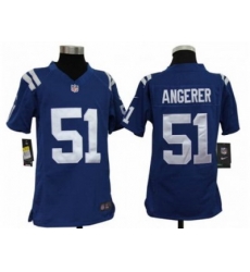 Nike Youth NFL Indianapolis Colts #51 Pat Angerer Blue Jerseys Nike Youth NFL Indianapolis Colts #51 Pat Angerer Blue Jerseys